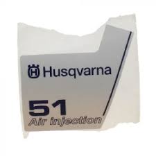 Dekal Husqvarna 51 5036197-04 i gruppen  hos GPLSHOP (5036197-04)