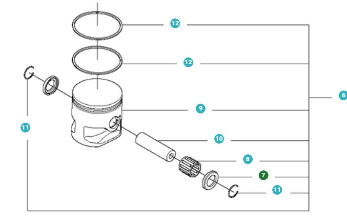 Washer i gruppen  hos GPLSHOP (5215205-01)