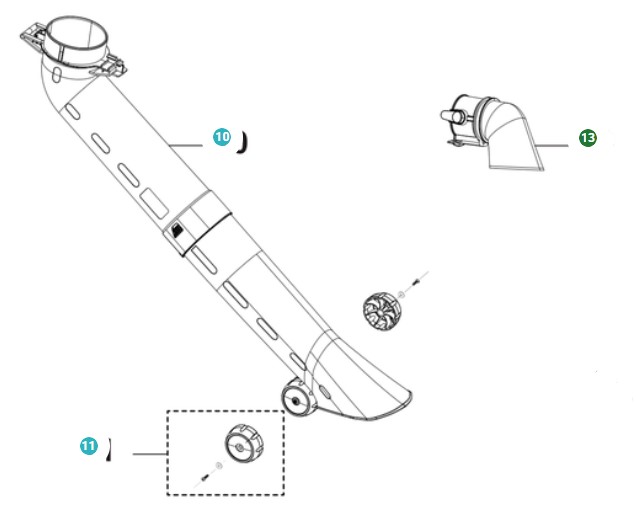 Tube i gruppen Reservdelar Husqvarna 120iBV hos GPLSHOP (5311478-78)