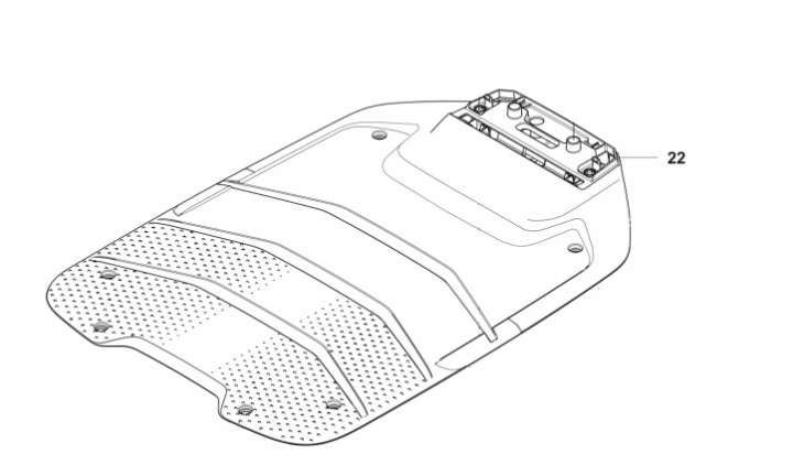 Laddplatta Nera i gruppen Reservdelar Robotgräsklippare / Reservdelar Husqvarna Automower® 410XE Nera / Automower 410XE Nera - 2024 hos GPLSHOP (5314231-01)