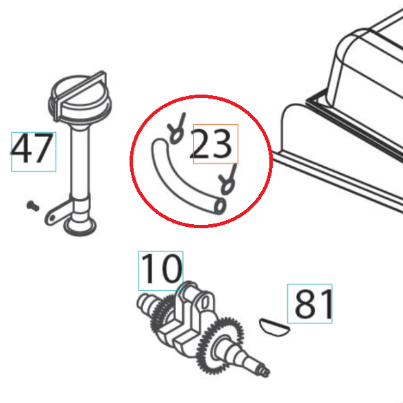 Fuel Hose Kit i gruppen  hos GPLSHOP (5324321-46)