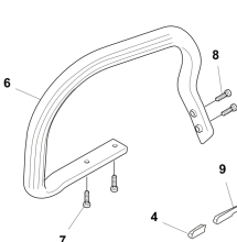 Handtag främre 240I Chain Saw i gruppen  hos GPLSHOP (5365581-01)