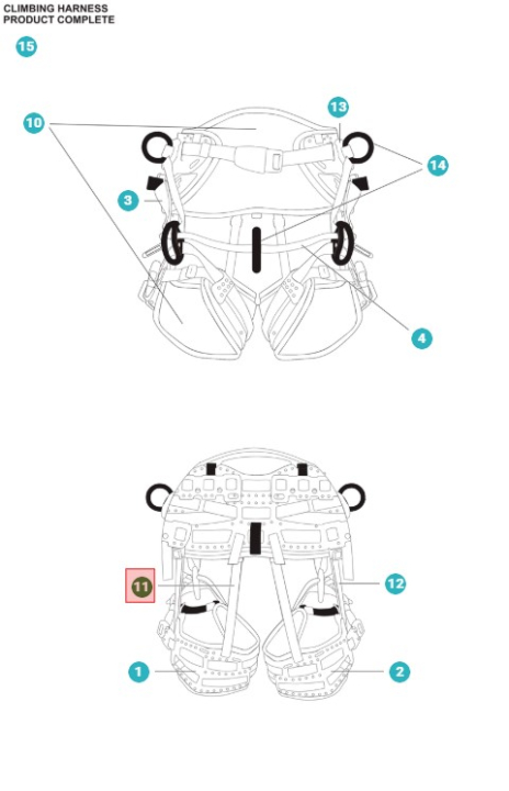 ELASTIC WEB SET LEG/BACK i gruppen Husqvarna Skog och Trädgårdsprodukter / Husqvarna Grästrimmers & Röjsågar / Tillbehör grästrimmers & röjsågar / Röjsågsselar / Reservdelar till röjsågsselar hos GPLSHOP (5367709-01)