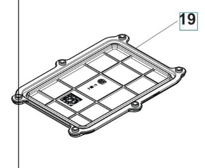 COVER BATTERY - INCLUDING SEAL i gruppen  hos GPLSHOP (5367779-01)