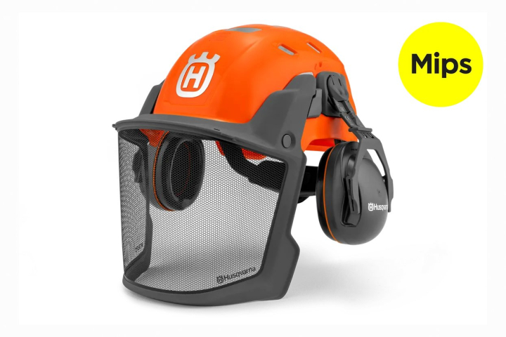 Husqvarna skogshjälm, Technical Mips® orange i gruppen Husqvarna Skog och Trädgårdsprodukter / Husqvarna Kläder / Skyddsutrustning / Skyddshjälmar hos GPLSHOP (5376448-01)