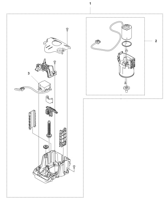 Klippmotor komplett 320, 430X, 450X Nera i gruppen Reservdelar Robotgräsklippare / Reservdelar Husqvarna Automower® 450X Nera / Automower 450X Nera - 2023 hos GPLSHOP (5388767-02)