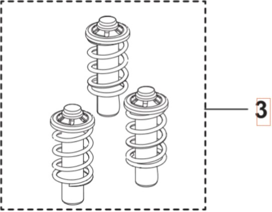 Pump Piston Kit i gruppen  hos GPLSHOP (5460932-01)