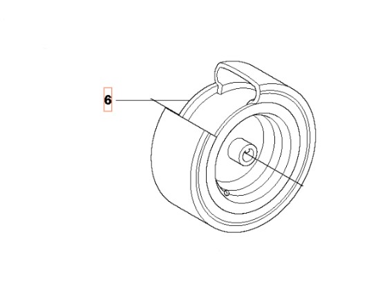 Fälg bakre R111B, R111B5, R112C, R112C5, R112iC, FR2311, FR2312 i gruppen  hos GPLSHOP (5739815-01)