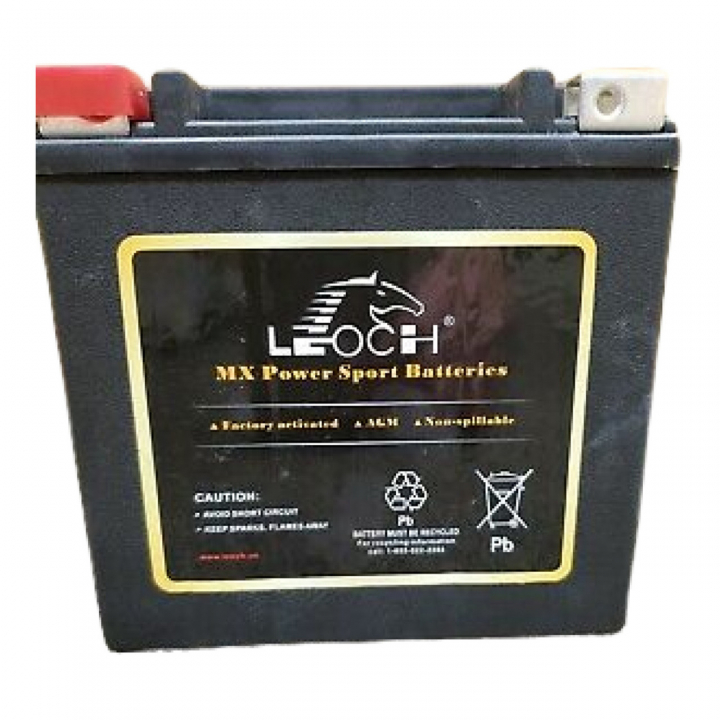 Starbatteri Agm, Leoch 12Ah, 2 i gruppen  hos GPLSHOP (5898195-03)