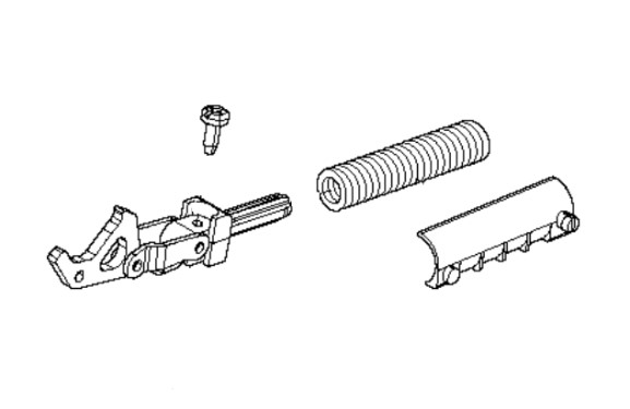 Knee Joint Kit Brakespring L=9 i gruppen  hos GPLSHOP (5901056-02)