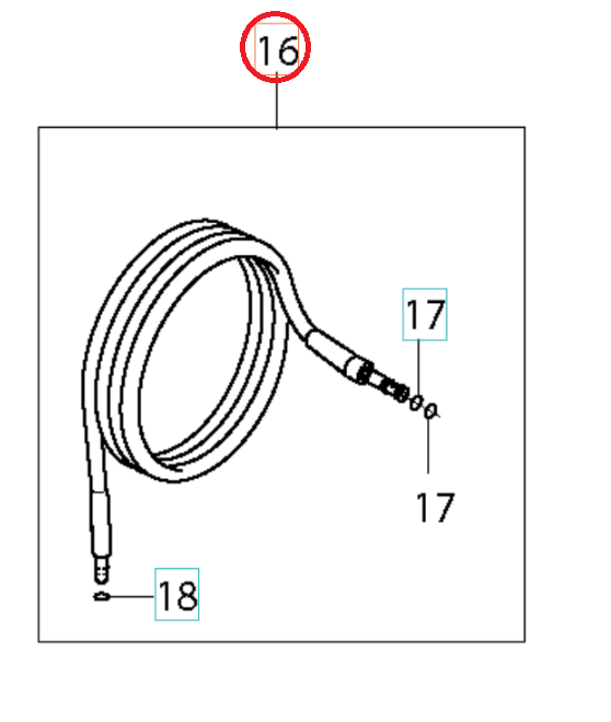 Hose Steelarm 13M Xt i gruppen  hos GPLSHOP (5926176-45)