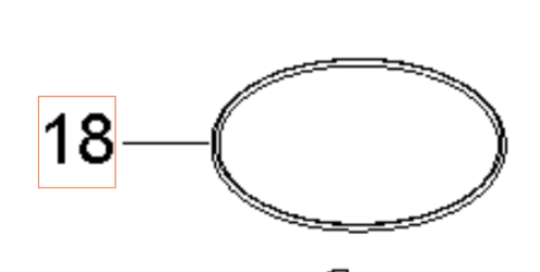 O-Ring 80X2 Nitril 70 Shore i gruppen  hos GPLSHOP (5926176-66)