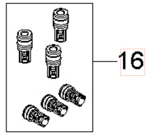 Valve Suction And Pressure Val i gruppen  hos GPLSHOP (5926176-99)