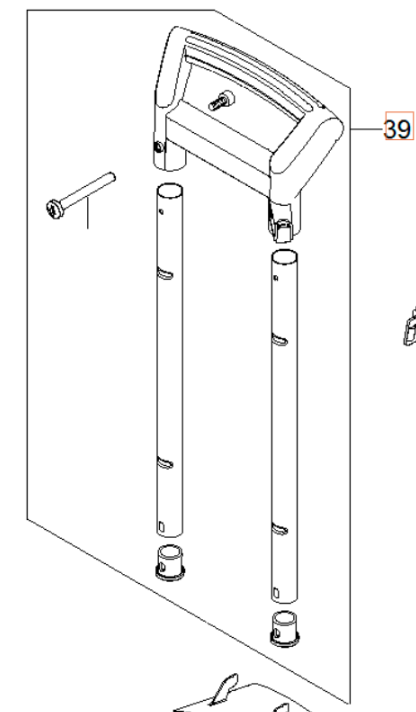 Bracket Handle Kit i gruppen  hos GPLSHOP (5960260-01)