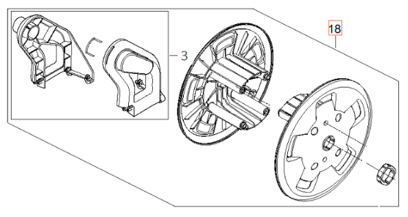 Hose Reel Kit i gruppen  hos GPLSHOP (5960269-01)