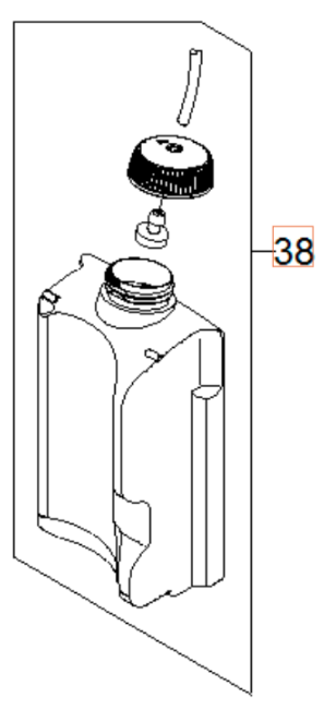 Detergent Tank Kit i gruppen  hos GPLSHOP (5960275-01)