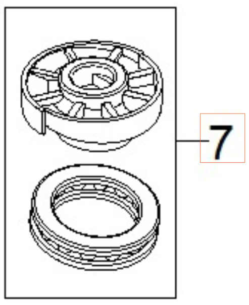 Disc Wobble Disc 8,1 Deg i gruppen  hos GPLSHOP (5976470-01)