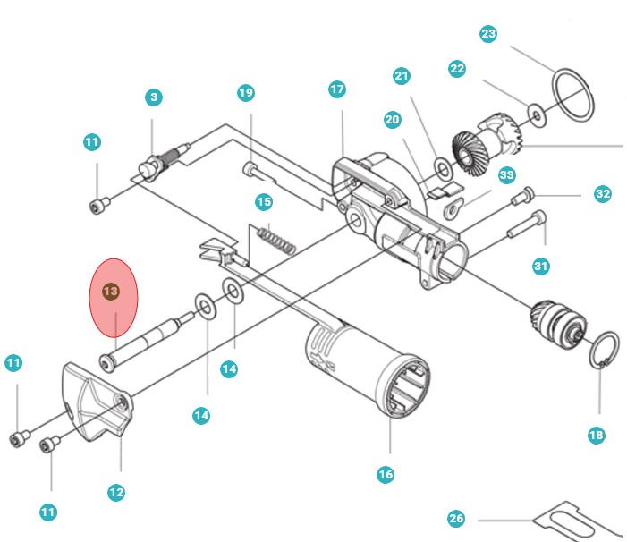 Shaft Duplo i gruppen  hos GPLSHOP (5979585-01)