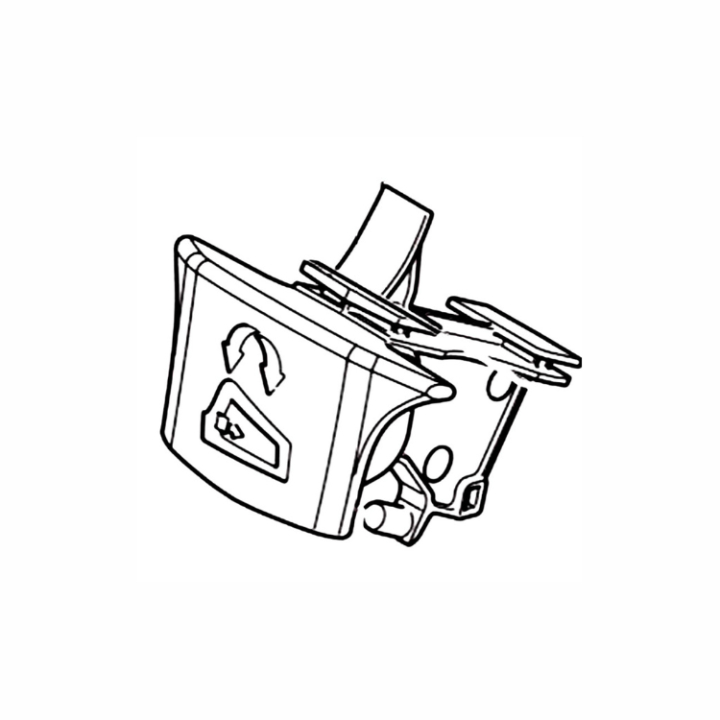 Locking Button Hedge Trimmer i gruppen Reservdelar Husqvarna 522iHD75 hos GPLSHOP (5985299-01)