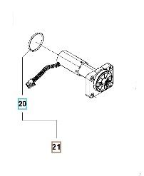 Hjulmotor Automower 550 i gruppen Reservdelar Robotgräsklippare / Reservdelar Husqvarna Automower® 550 / Automower 550 - 2023 hos GPLSHOP (5996593-02)