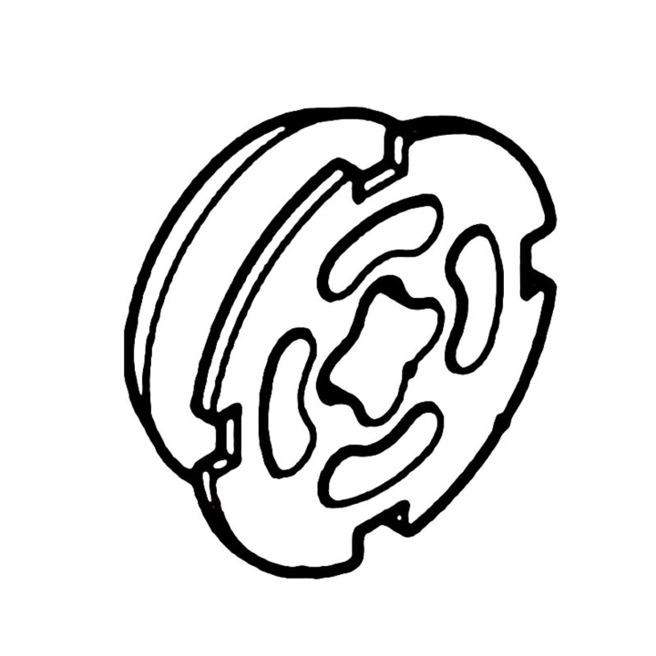 Antivibration Element Hedgetri i gruppen Reservdelar Husqvarna 522iHD75 hos GPLSHOP (5997232-01)