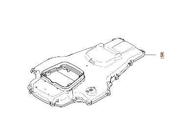 Övre chassi Nera i gruppen Reservdelar Robotgräsklippare / Reservdelar Husqvarna Automower® 450X Nera / Automower 450X Nera - 2023 hos GPLSHOP (5999098-01)