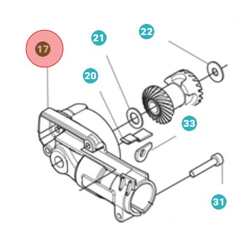 Ousing Assy A Spare Part i gruppen  hos GPLSHOP (5999754-01)