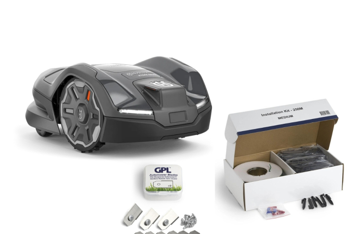 Husqvarna Automower® 410XE Nera Startpaket i gruppen Husqvarna Automower® / Automower® 410XE Nera hos GPLSHOP (9706544)