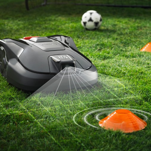 Nya Husqvarna Automower modeller med AI Vision-teknik