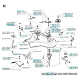 Rempaket Husqvarna Rider 850 Rempaket Husqvarna Rider 850